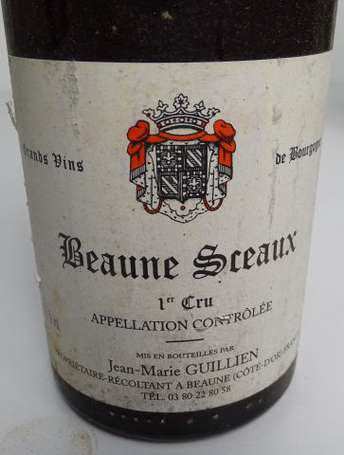 1 Bt Beaune 1er cru Sceaux 2000