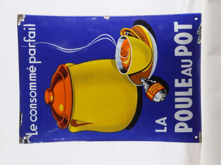 LA POULE AU POT « Le Consommé Parfait » : Plaque 