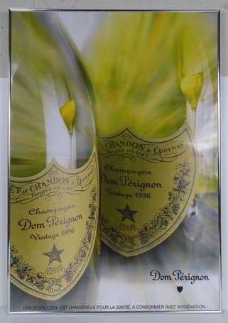 Lot de 3 affiches publicitaires de champagne 