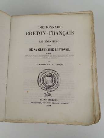 LE GONIDEC - Dictionnaire français-breton par Le 