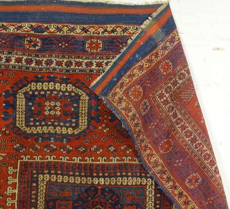 Tapis Kazak (chaîne, trame et velours en laine), 