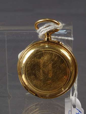 Montre pendentif boitier or 18 K (750°/°°°) P. 