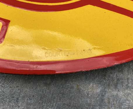 SHELL « Huile pour Moteurs » : Rare plaque 