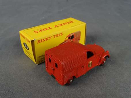 Dinky toys-Citroen 2 ch fourgonnette incendie, (2 