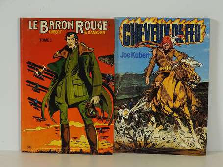 Kubert : 2 albums ; Le Baron rouge et Cheveux de 