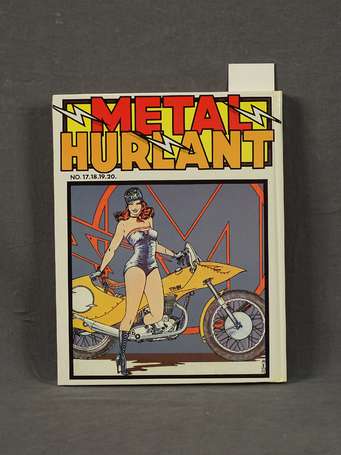 Métal Hurlant : reliure 5 des n° 17 à 20 en très 