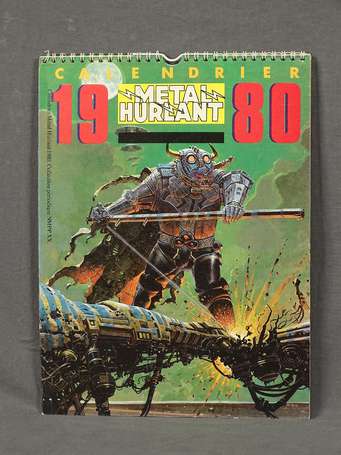 Métal hurlant : Calendrier 1980  illustré par 