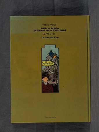 Tardi : Adèle Blanc-Sec 2 ; Le Démon de la tour 