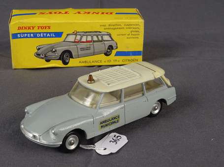 Dinky toys - Citroen DS 19 ambulance - neuf en 