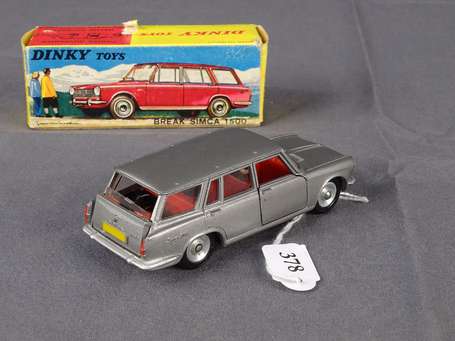 Dinky toys - Simca 1500 break, couleur gris - avec