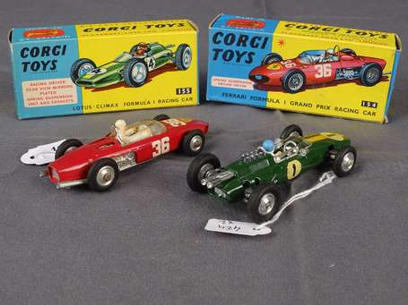 Corgi toys - 2  Voitures de course F1 - 