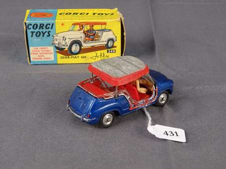 Corgi toys - Ghia Fiat 600 - neuf en boite ref 240