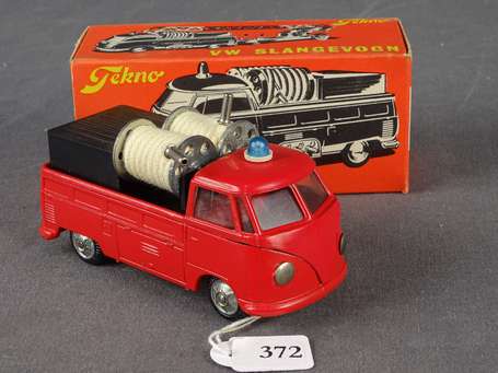 Tekno - VW combi pompier , neuf en boite , ref 408