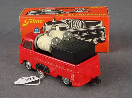 Tekno - VW combi pompier , neuf en boite , ref 408