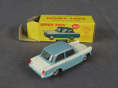 Dinky Toys GB - Triumph Herald, couleur bleu, neuf