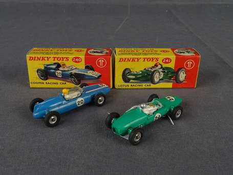 Dinky Toys GB - 2 véhicules de course F1 cooper et