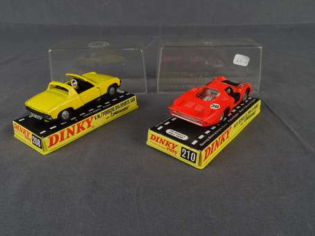 Dinky toys GB - 2 véhicules - Alfa romeo 33 BE , 