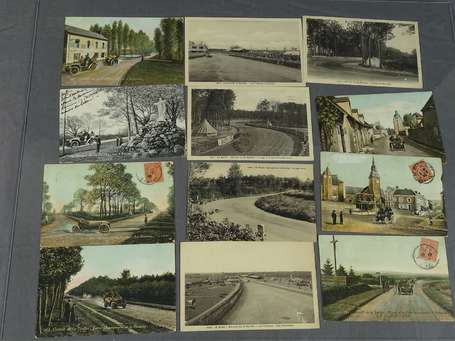 24 H du Mans - 37 cartes postales anciennes du 