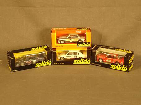 Solido - 4 voitures - Bmw en boite 25/75/89/1031