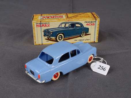 Norev ancien - Peugeot 403, couleur bleu - Neuf en