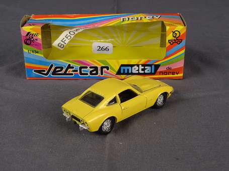 Norev Jet Métal - Opel GT 1900, jaune, neuf en 