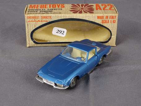 Mebetoys - Chevrolet Corvette - neuf en boite ref 