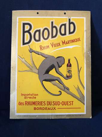 BAOBAB Rhum vieux Martinique , importation directe