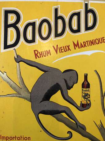 BAOBAB Rhum vieux Martinique , importation directe