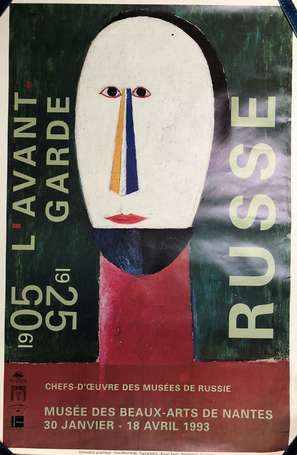 « L'Avant Garde Russe 1905/1925 » - Affiche 