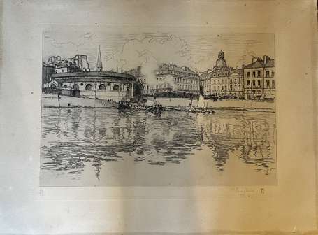 44 - Loire Atlantique - Nantes - Gravure par René 