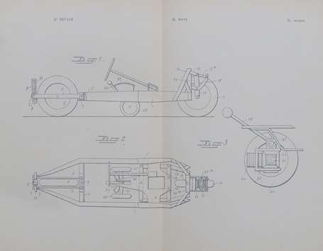 2 dépôts de brevet d'invention de 1929 de la 