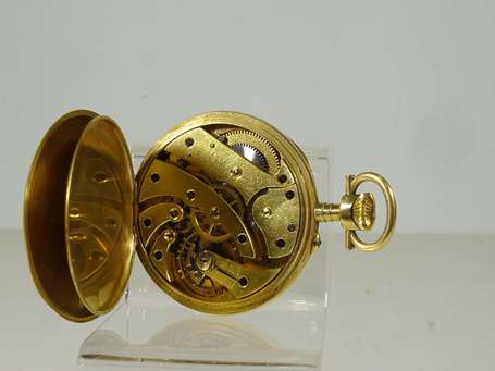 Montre de gousset en or jaune 18K (750°/00), le 