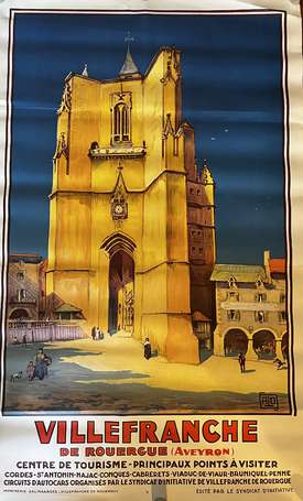 12 - Aveyron - Villefranche de Rouergue - Affiche 