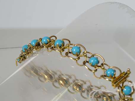 Bracelet ruban souple en or jaune 18K (750°/00) 