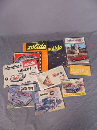 Diverses marques - Ensemble de catalogues dont 