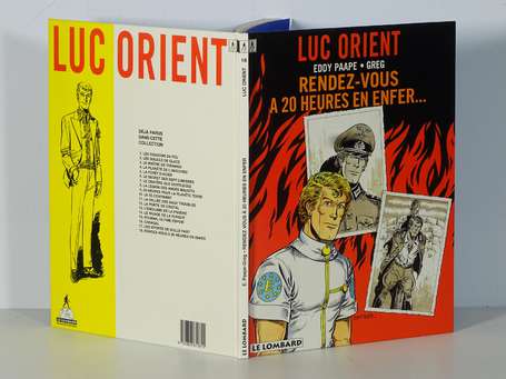 Paape : Luc Orient  18 ; Rendez-vous à 20 h en 