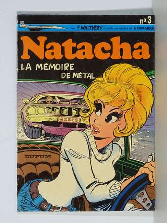 Walthéry : Natacha 3 ; La Mémoire de métal en 