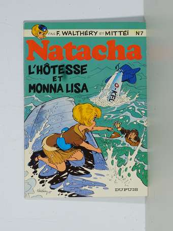 Walthéry : Natacha 7 ; L'Hotesse et Monna Lisa en 