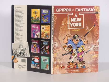 Janry : Spirou et fantasio 39 ; spirou à New-York 