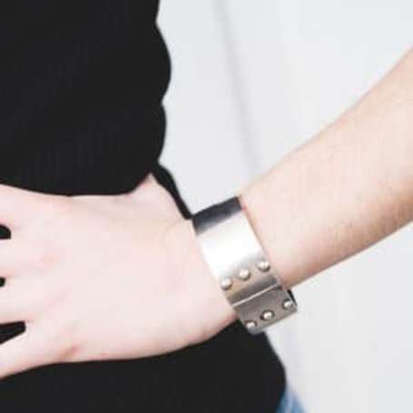 R. SITOLEUX - Bracelet manchette de style 