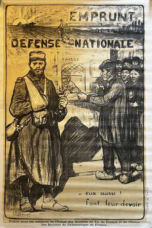 Militaria - « EMPRUNT DE LA DEFENSE NATIONALE , 