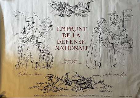 Militaria - « EMPRUNT DE LA DEFENSE NATIONALE , 