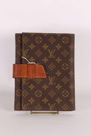 LOUIS VUITTON - Porte-documents en toile enduite 