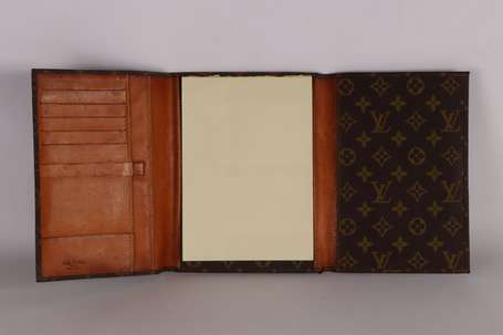 LOUIS VUITTON - Porte-documents en toile enduite 