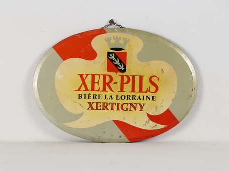 XER-PILS Bière de Lorraine à Xertigny : Tôle de 