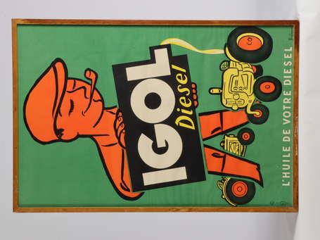 IGOL Diesel « L'Huile de votre Diesel » : Affiche 