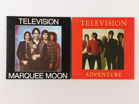 2 Disques : TELEVISION - Adventure - Elektra - RE 