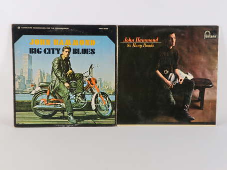 2 Disques : JOHN HAMMOND - So Many Roads - Fontana