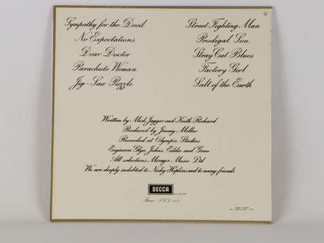 THE ROLLING STONES - Beggars Banquet - Decca 1971 