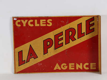 CYCLE LA PERLE « Agence » : Tôle double-face à 